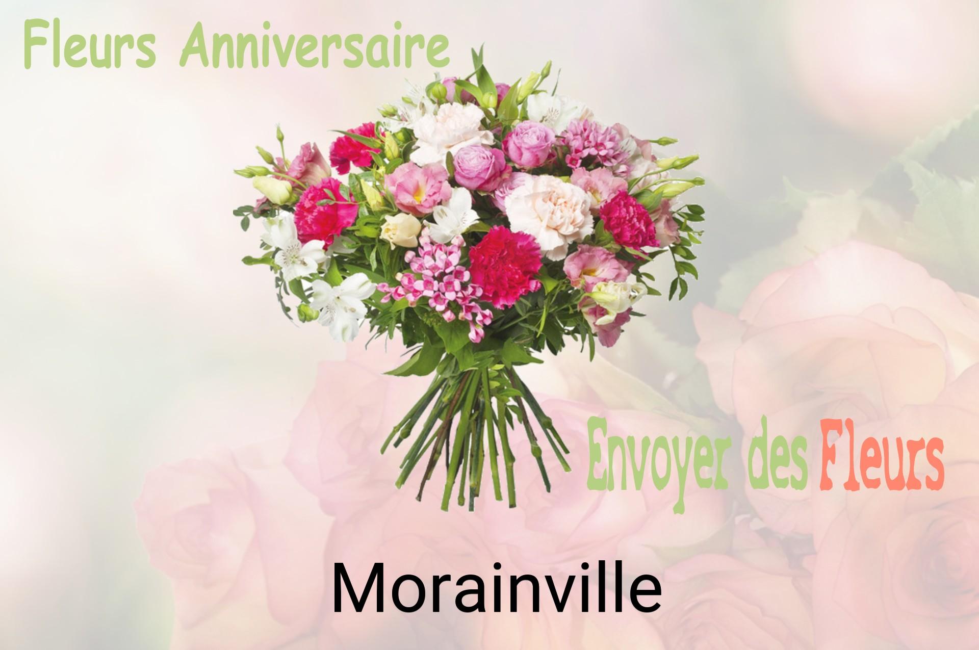 Bouquet de fleurs d’anniversaire livré à Morainville